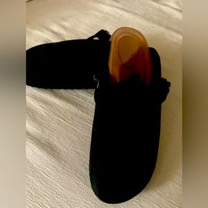 Time and Tru casual Black , suede shoes size 8